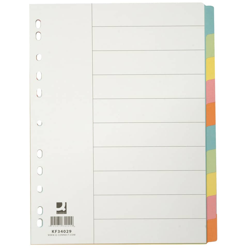 Notizblock, Tabs, Papier, Ringbuch, Mehrfarbige Trennblätter