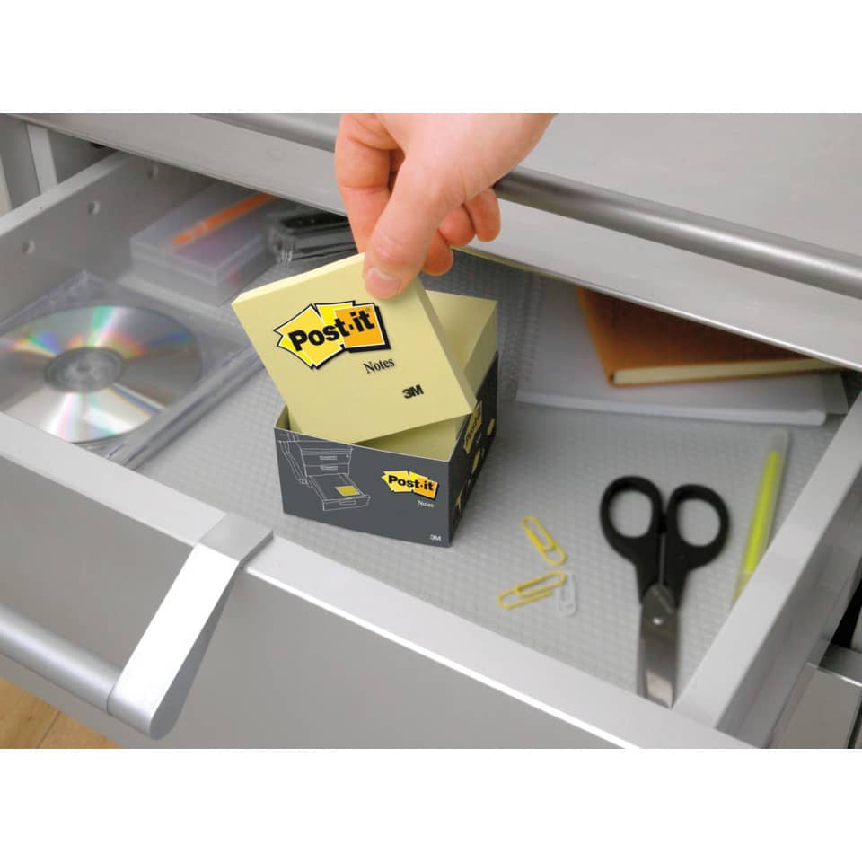 Notizblöcke, Post-it, 3M, Klebezettel, Schublade