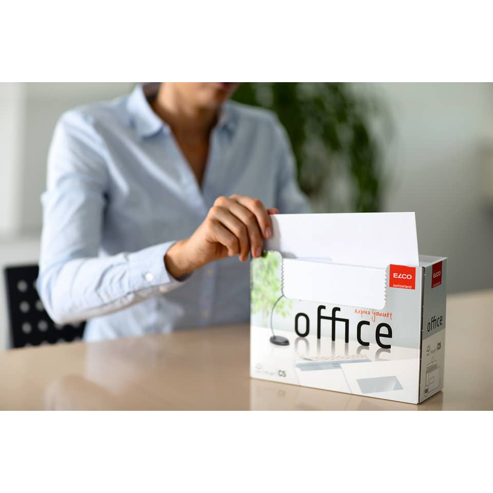 office, Verpackung Karton, Box Paket, Kartonbox, Elco Logo