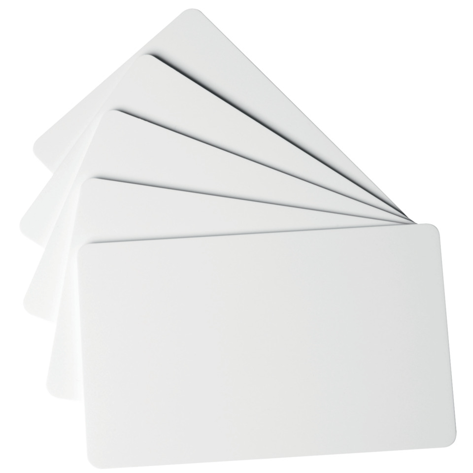 Schilderkarten, Kartenhalter, Karten im Kartenset, Weiß, Minimalistisch