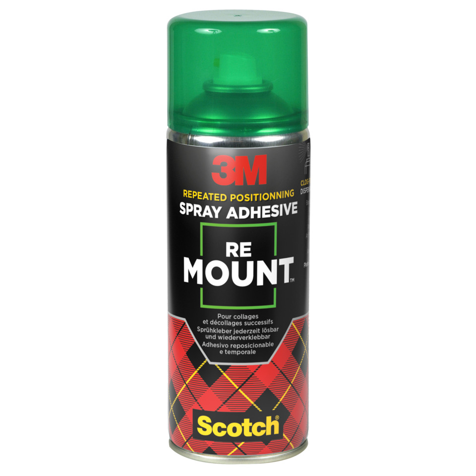 Sprühkleber, Klebe Sprühdose, Re Mount, 3M, Reel