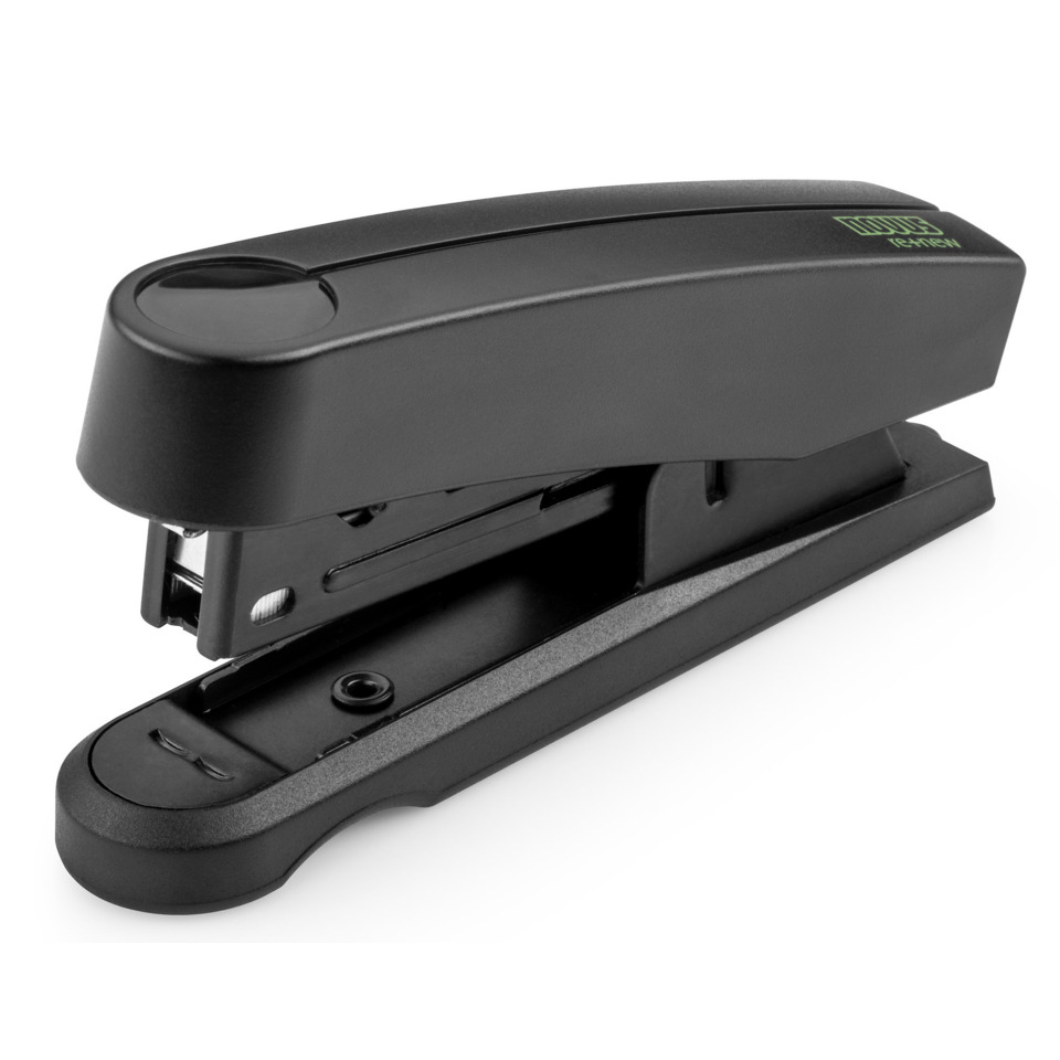 Heftgerät B10 PRO re+new, 15 Blatt, Einlegetiefe 45 mm, schwarz NOVUS 60-B10PRORENEW