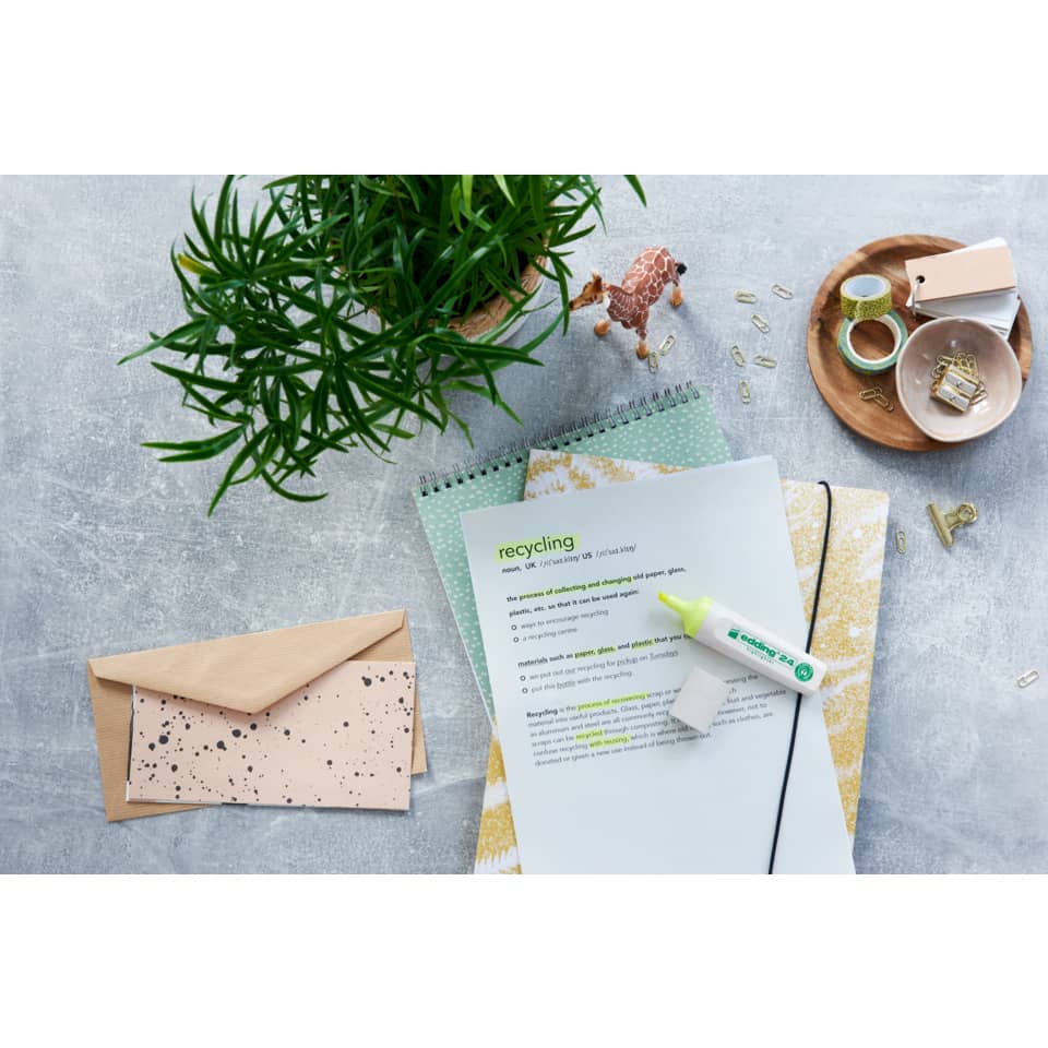recycling, notebook, kleber, umschlag, pflanze