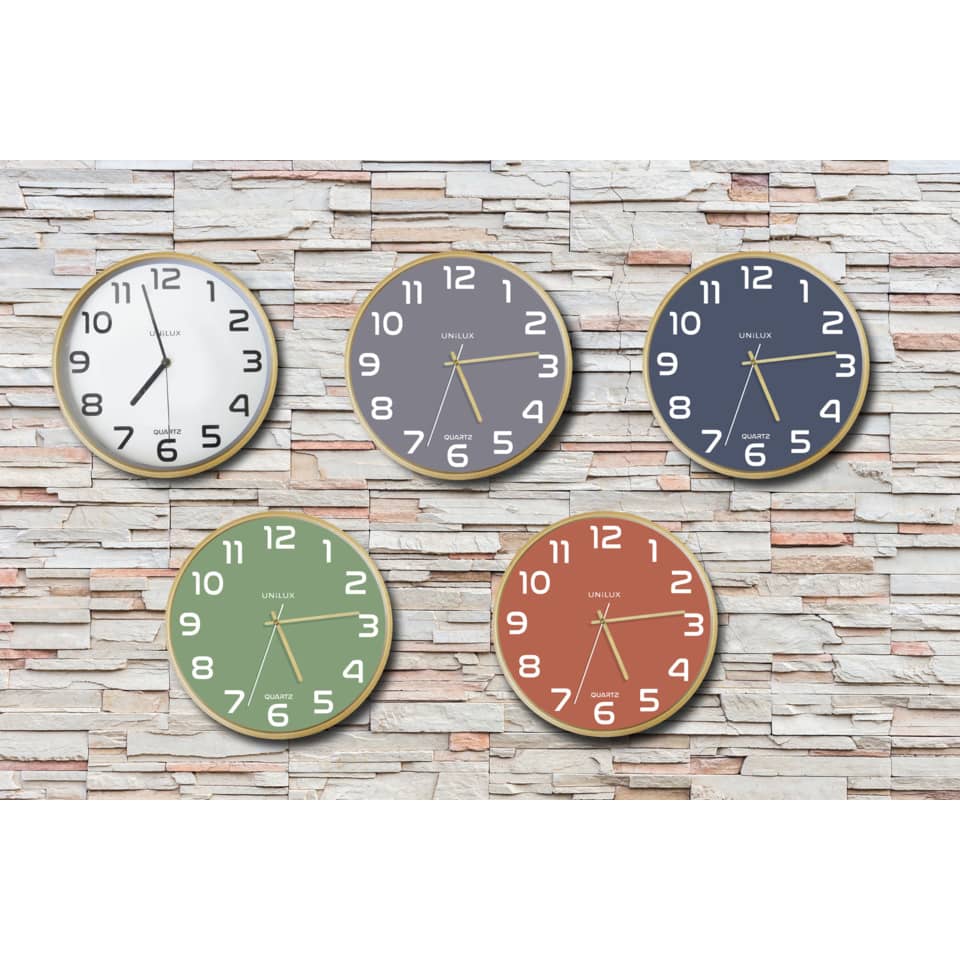 wanduhr, wanduhren, quarz, runde uhr, farbige uhren