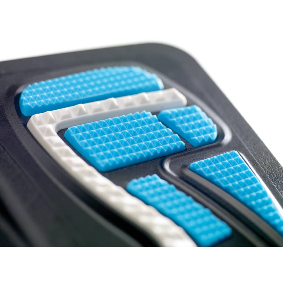 abdeckkappe, grifffläche, grifstück, blue textured pads, rasteroberfläche