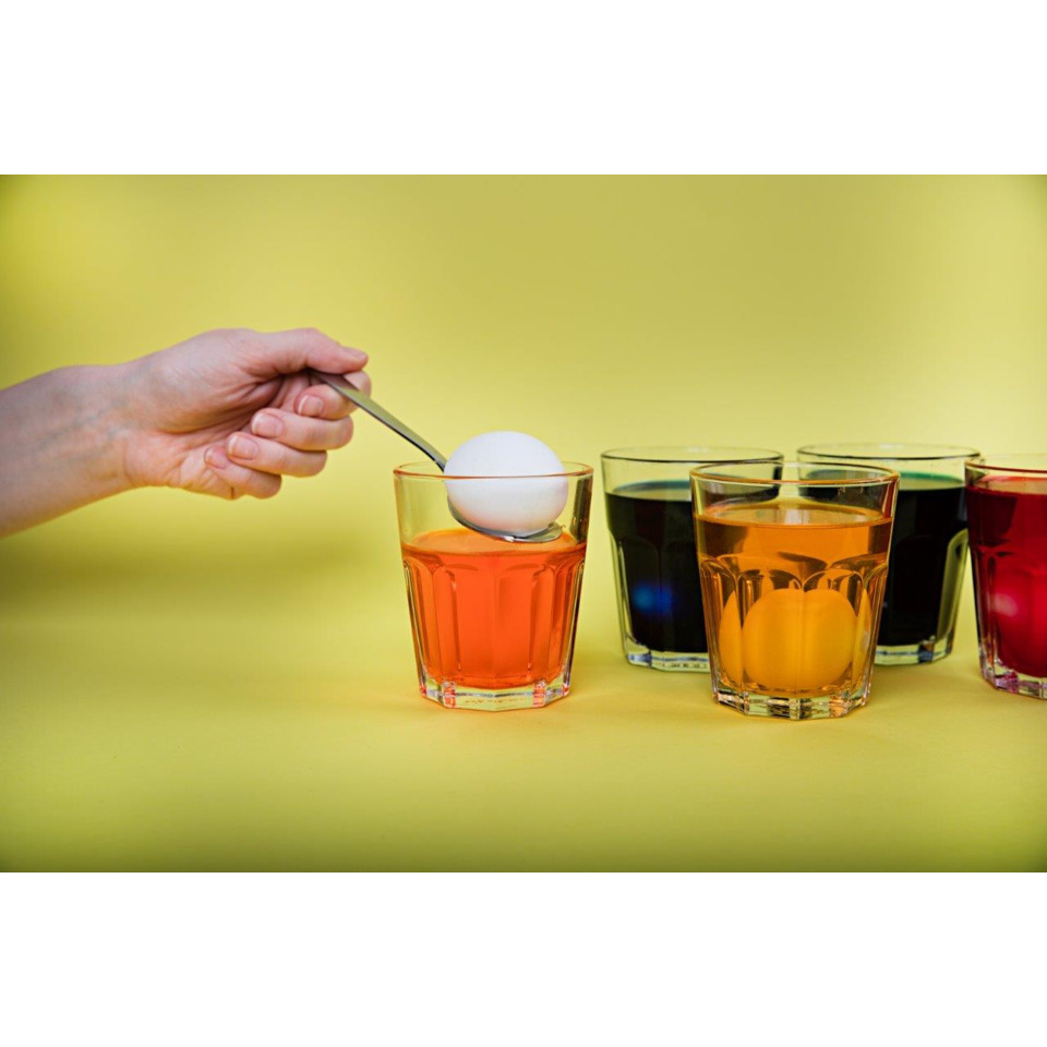 Eier, Glas, Klar, getränkt, Farbige Getränke