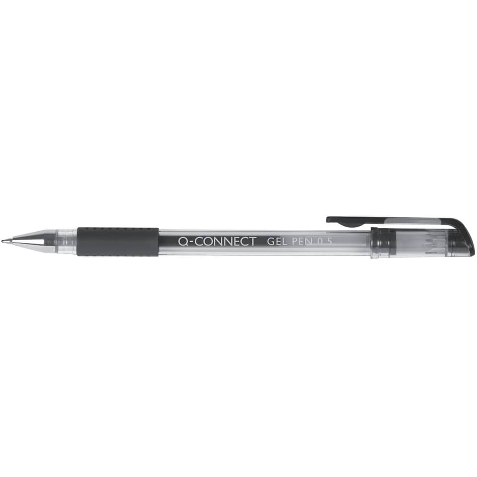 Gelschreiber 0,35 mm schwarz Q-CONNECT KF21716 Stift