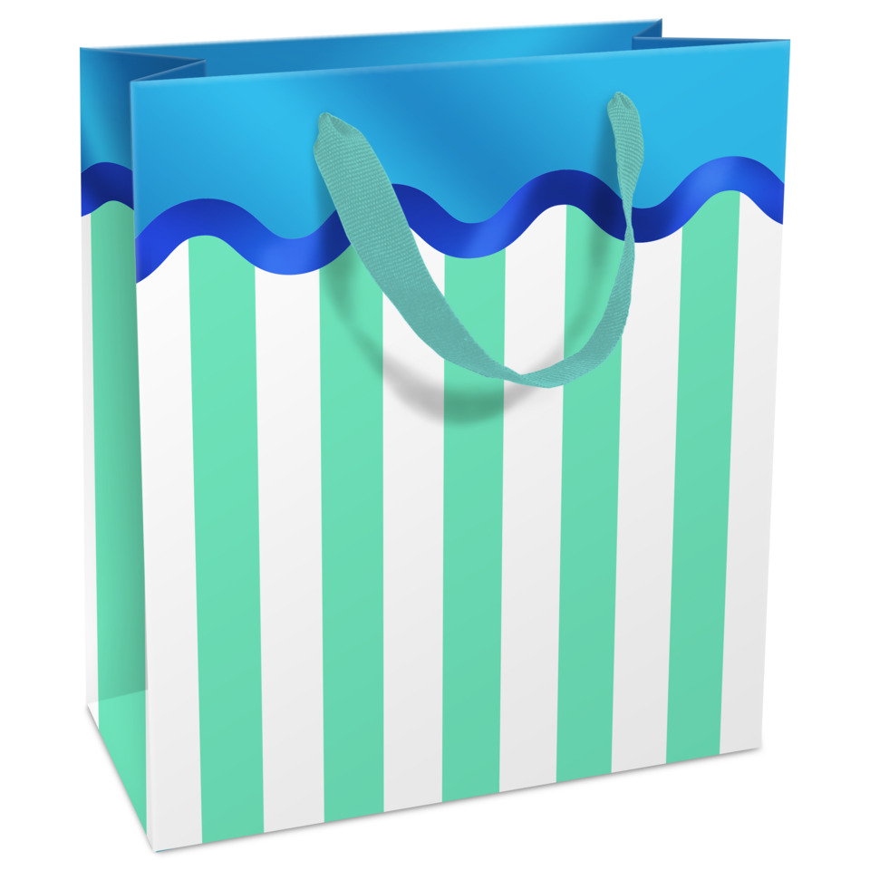 Geschenktasche, Tasche, Streifen, Henkeltasche, Papier