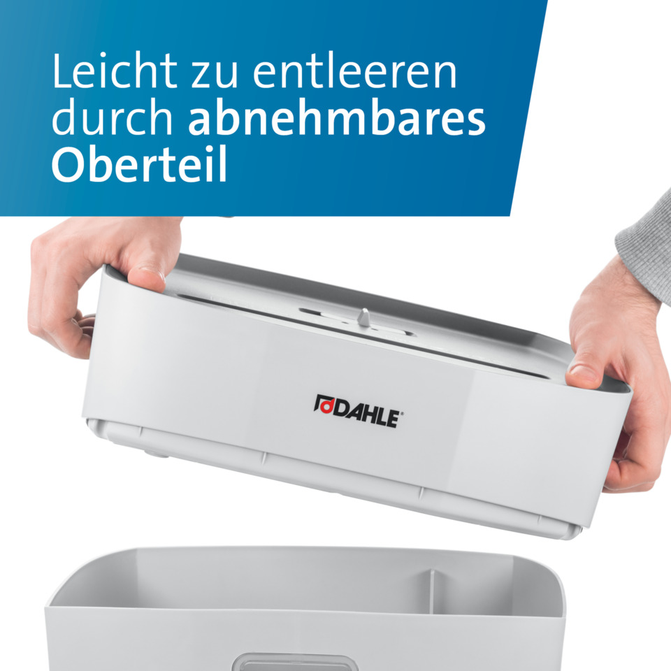 Schredder, Abfallsortierer, Küchenhelfer, Schublade, Graues Gehäuse