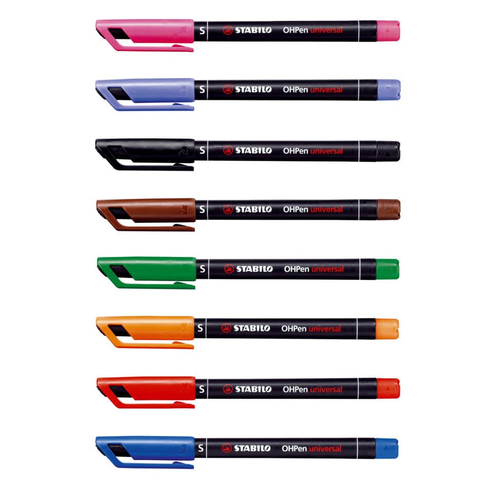 Marker, Stabilo, Fineliner, Patrone, Kugelschreiber