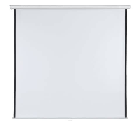 Rolloleinwand X-tra!Line, 1800 x 1800 mm, Bildformat 1:1 FRANKEN LWR21818