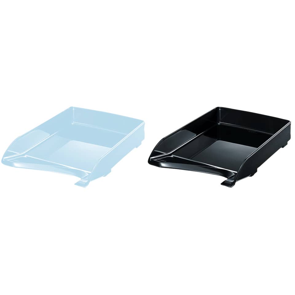 Ablage-Schublade, Organizer-Schale, Schreibtisch-Organizer, Ablagefach, Schwarz/Blau-Behälter