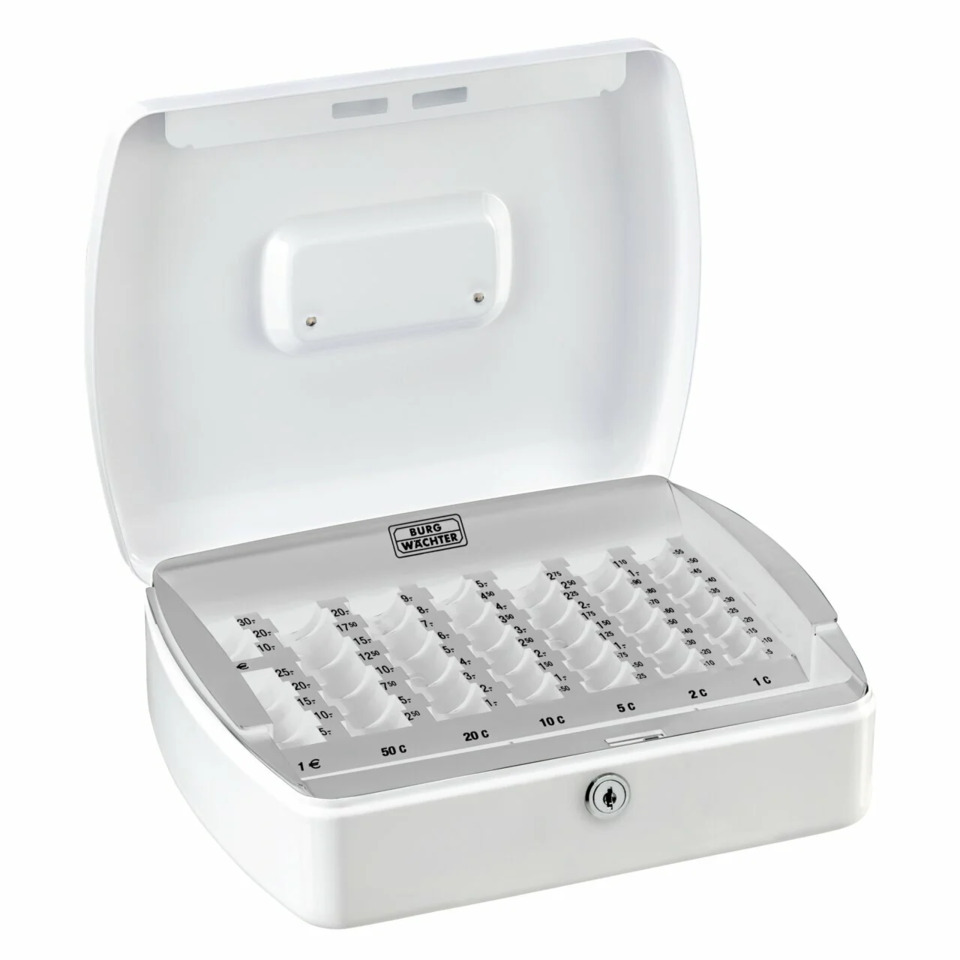 Kassenschublade, Geldwechselautomat, Sparbüchse, Schöne Box, Weiß