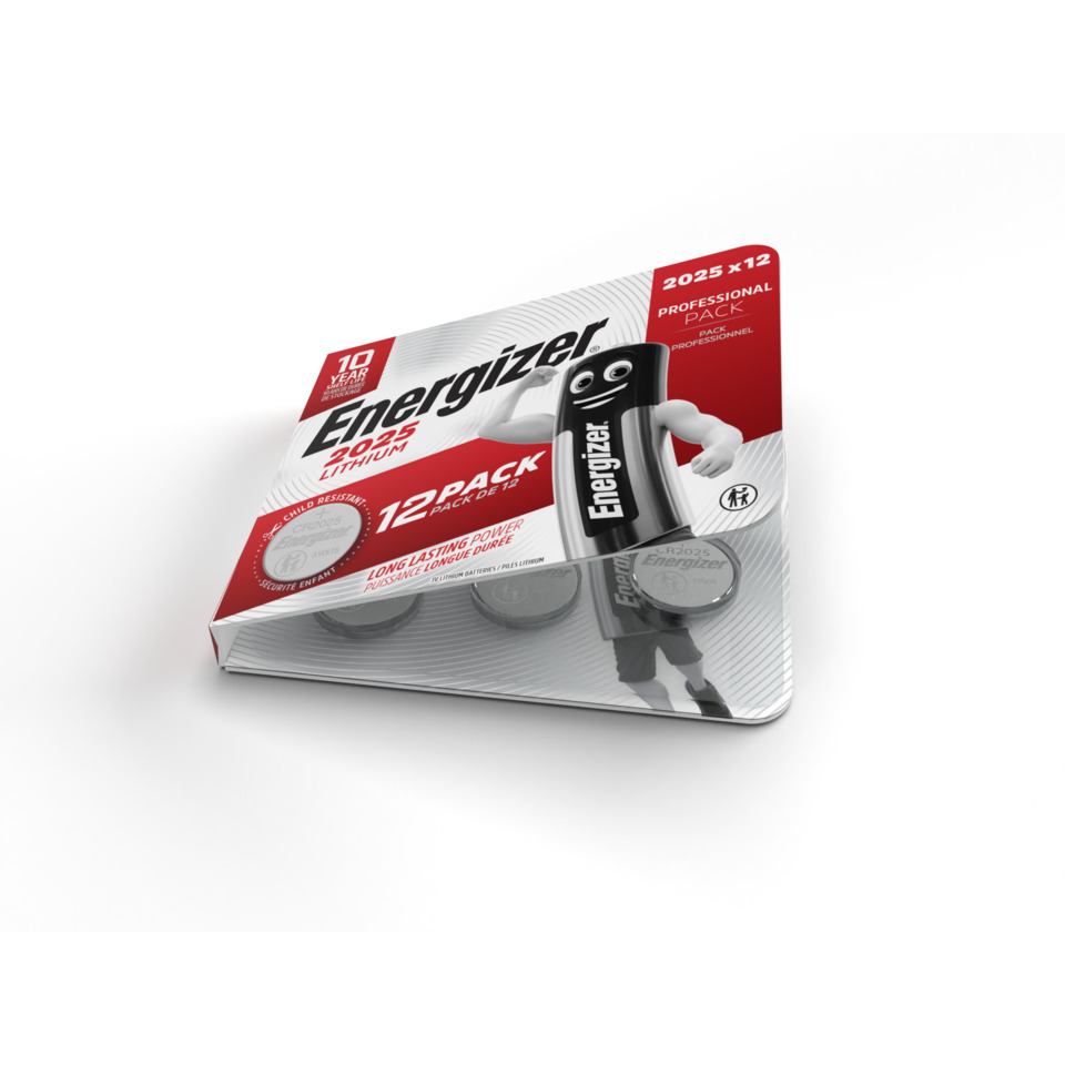 Lithium-Batterie, AA-Pack, Energizer, 12er-Pack, Professionals pack