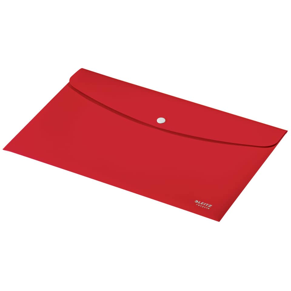 U.S. Brief, Umschlag, Hülle, Rot, Clutch, Klamschale, Knopfverschluss