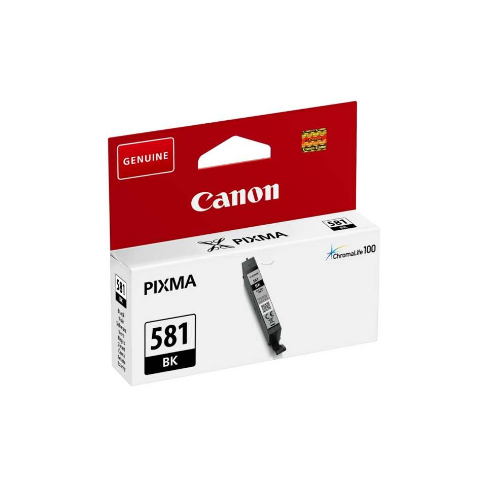 Tintenpatrone, BK, 581, Canon, Pixma