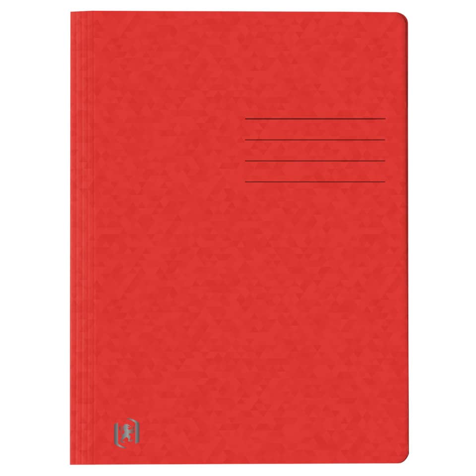 Notizbuch, Rotes Cover, Lineatur, Gepunktete Muster, Spiralbindung