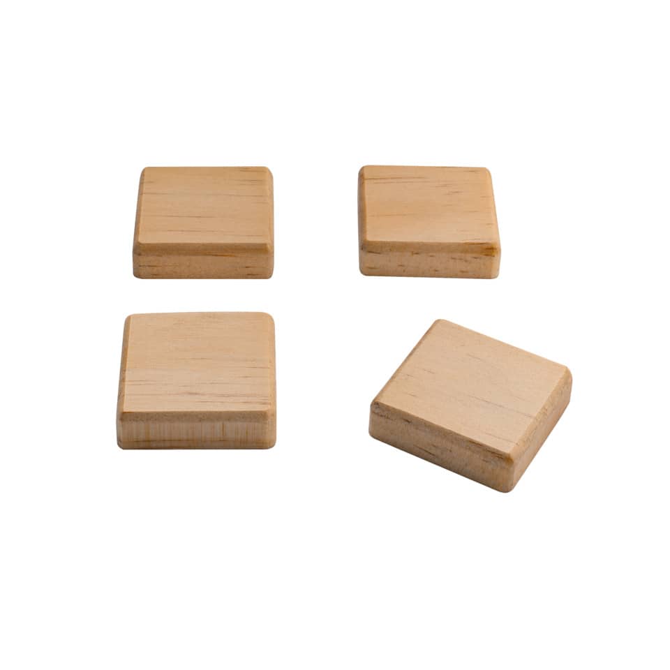 Holzwürfel, Holzbausteine, Naturalholz, Holzblock, Quadratblock