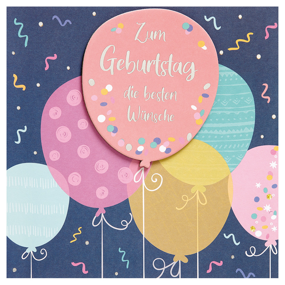 Ballons, Geburtstag, Konfetti, Partykunst?, Runder Ballon