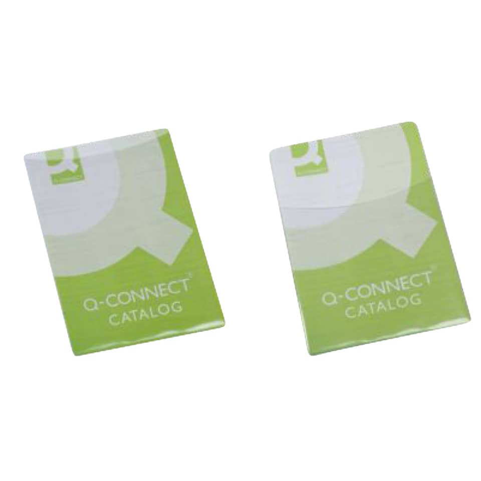Katalog, Q-Connect, Katalogblock, Beide Kataloge, Grünes Cover