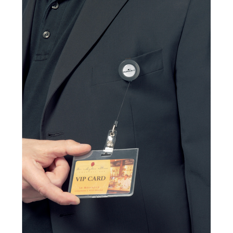 Dauerhaken, Visitenkartenhalter, VIP-Karte, Lanyard, Ansteckpin