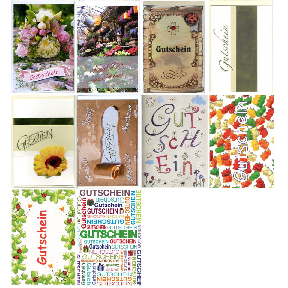 Gutschein, Geschenk, Blumen, Floraler Gutschein, Design