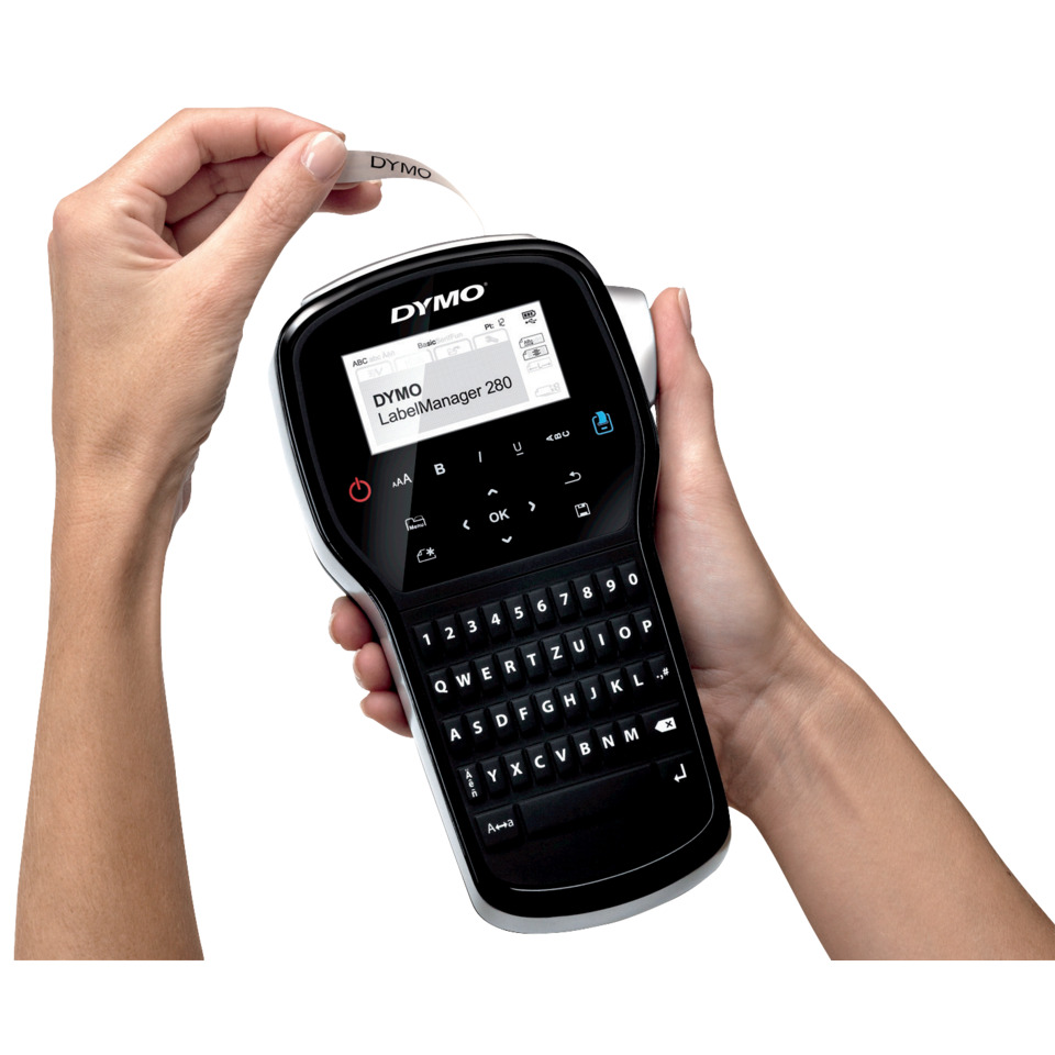 LabelPrinter, Handheld, QWERTY, Tastatur, Kompakt