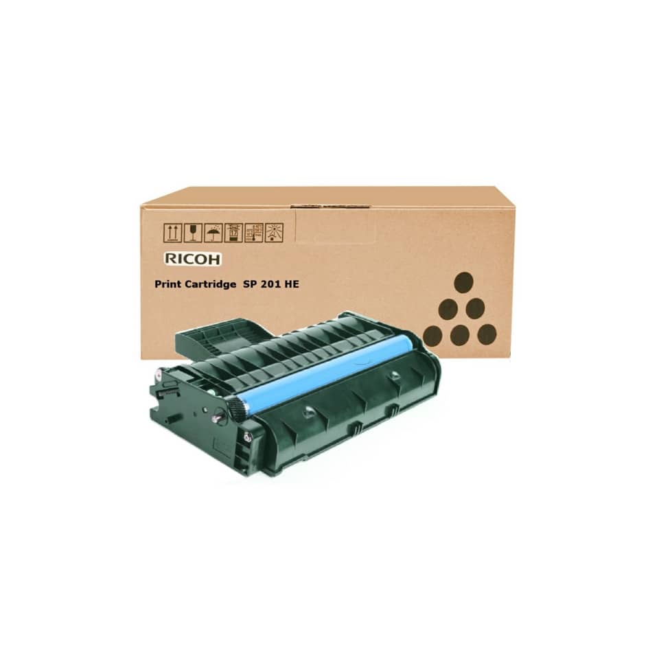 Tonerpatrone, Printkassette, SP 201 HE, Ricoh-kompatibel, Druckerzubehör