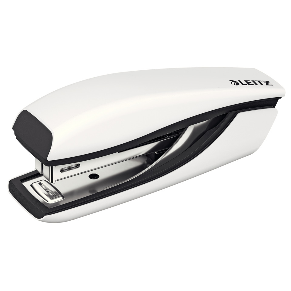 Stapler, Klebespapier, Klammer, Bürogerät, Klammerer, Heftklammerer, Klammerer, Stapler, weiße Farbe, metallisch