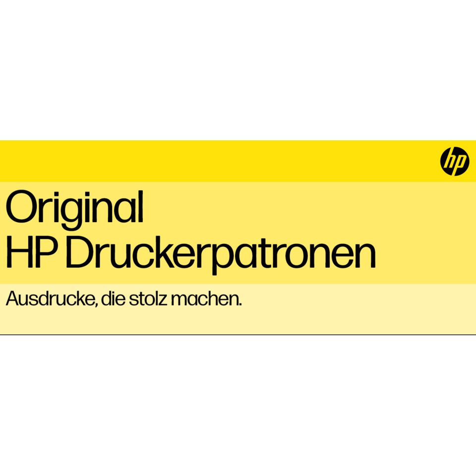 Druckerpatronen, Original, HP, gelb, Banner