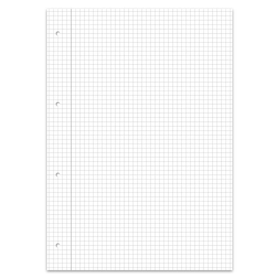 Gitterpapier, Lineaturpapier, Rasterpapier, Notizblock-Papier, Papier mit Raster