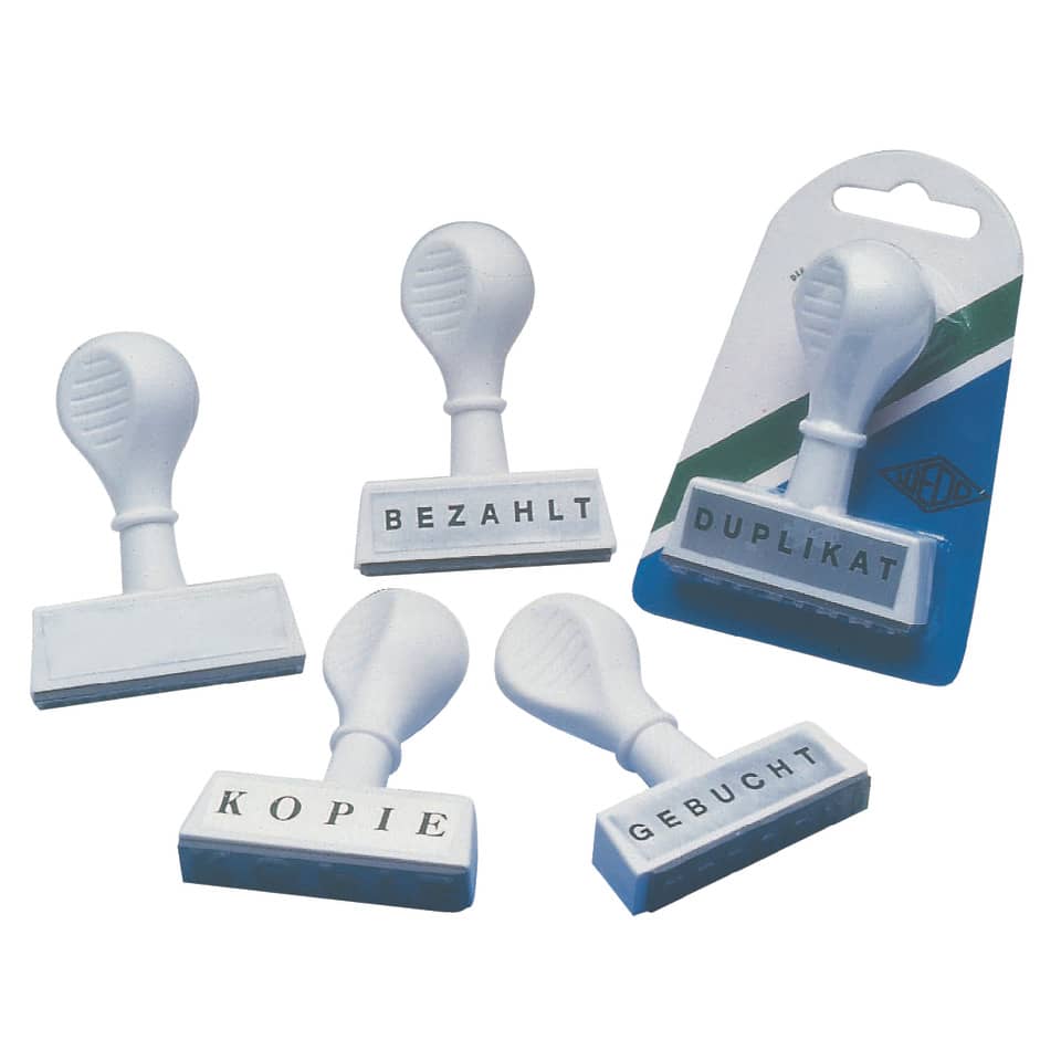Stempel, Stempelset, Kompakt, Schriftband, Duplikat