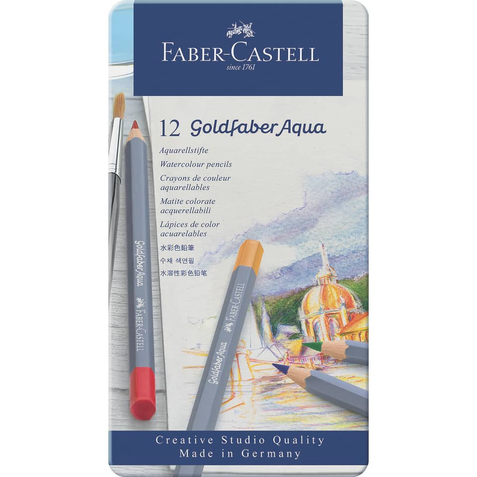 Aquarellstifte, Buntstifte, Wachsmalstifte, Künstlerbedarf, Aquarellset