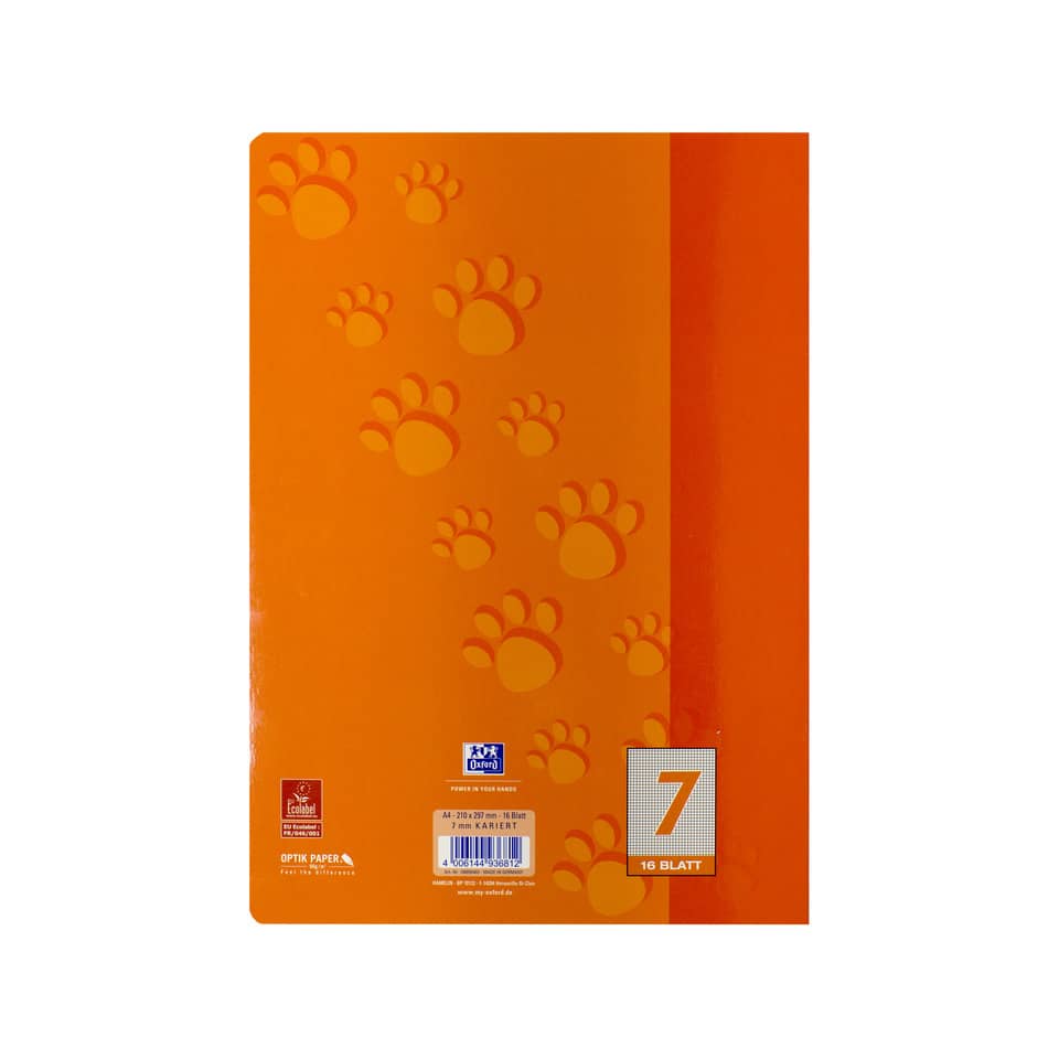 Notizblock, Papier, Kreativblock, Kartonrot, Oranje Muster