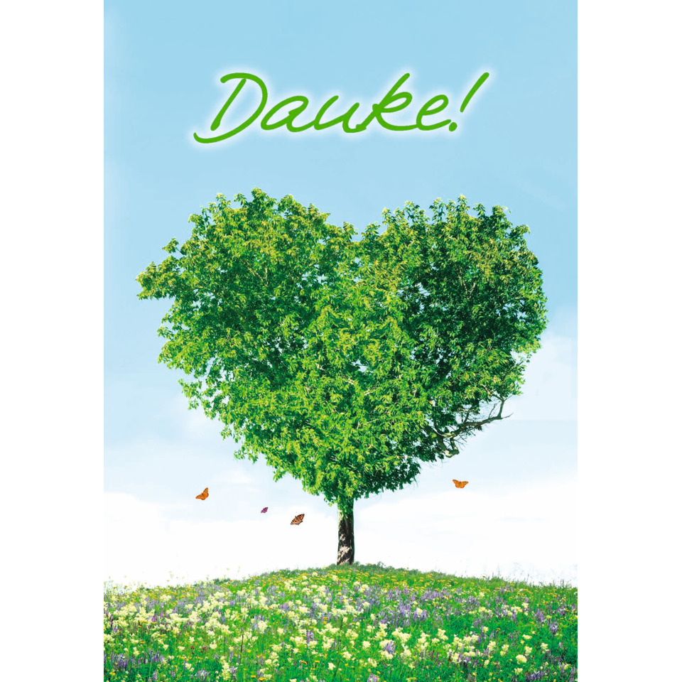 Baum, Herbstlich, Herzdach, Grüner Baum, Landschaft