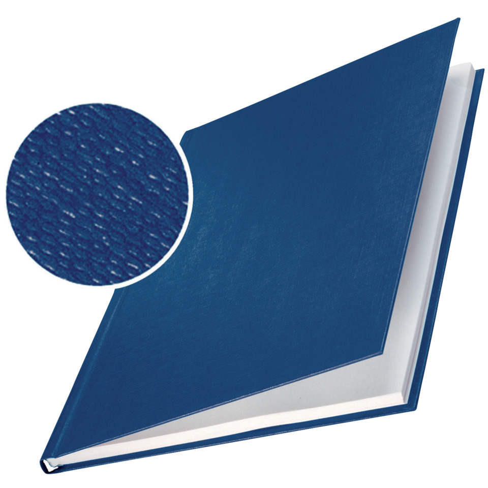 Bindemappe impressBIND, Hard Cover, A4, 3,5 mm, 10 Stück, blau LEITZ 7390-00-35
