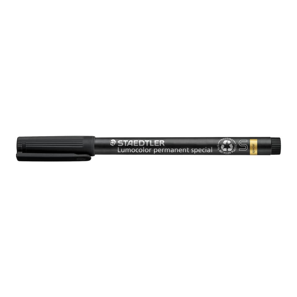 Lumo color, Permanentmarker, Stift, Staedtler, schwarz