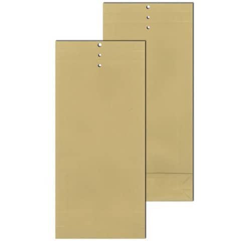 Musterbeutel, 100x245x40mm, 250 Stück, braun MAILMEDIA 30001254