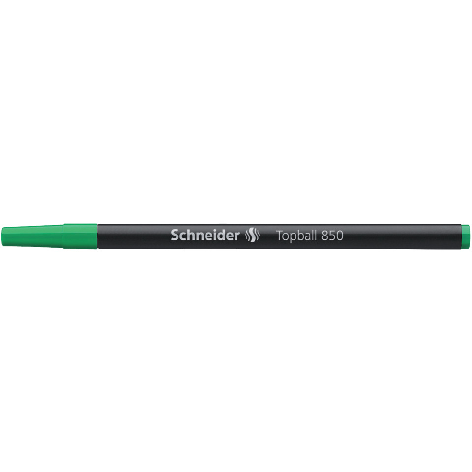 Marker, Grüne Kappe, Schwarzer Körper, Schneider, Topball 850