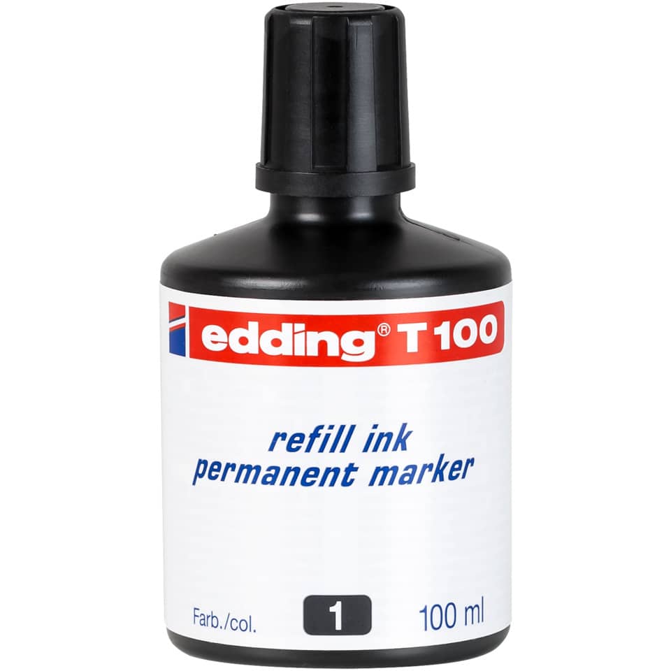 Tinte, Tintenflasche, Permanentmarker, 100 ml, T100