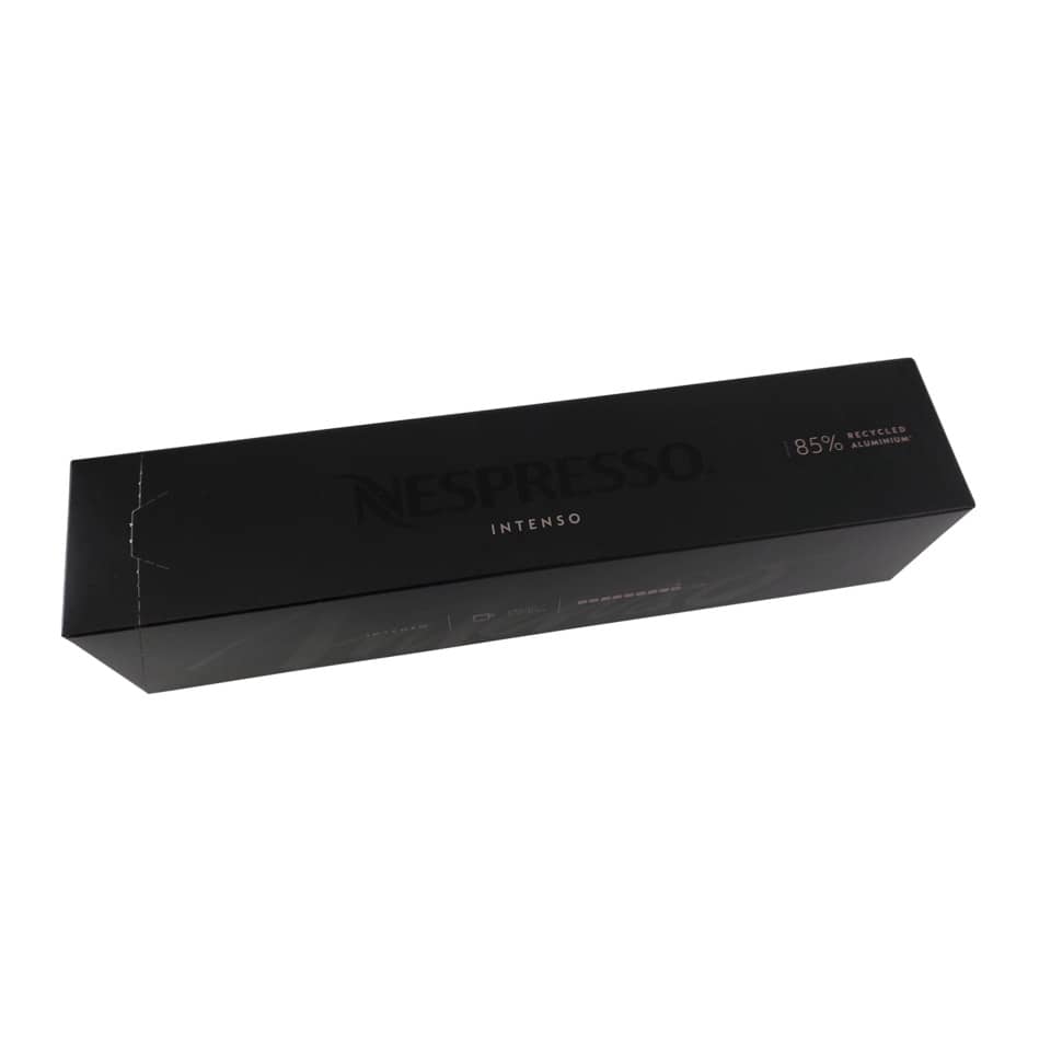 Nespresso, Intenso, Kaffee-Kapseln, Schwarz, Recyceltes Aluminium