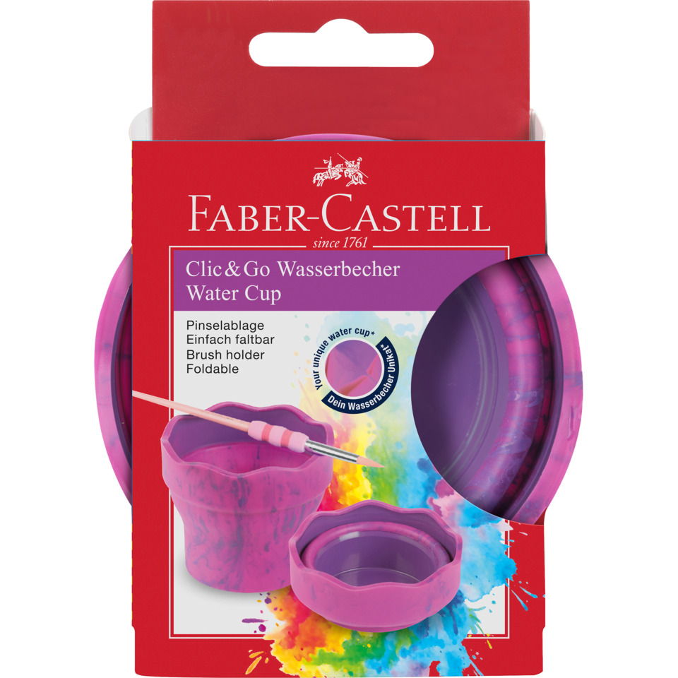Wasserbecher, Brush holder?, Foldable, Colorful, Pinselplatte