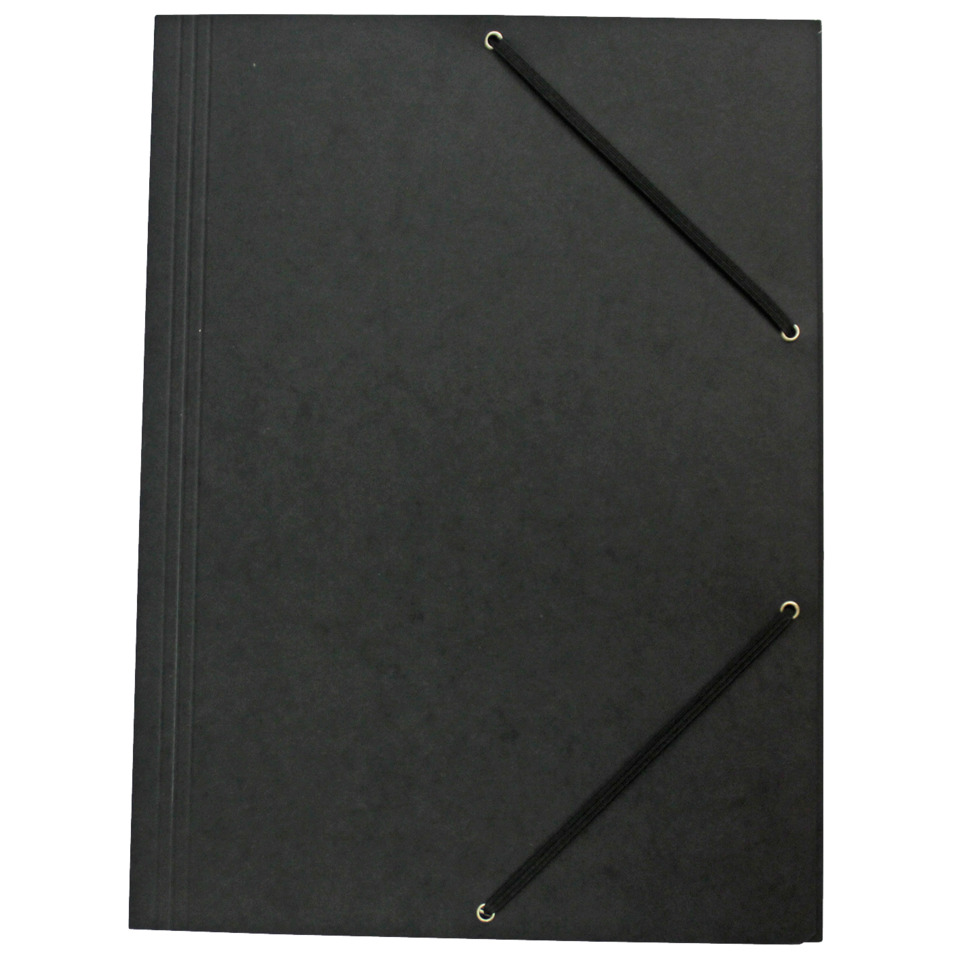 Notizbuch, Schwarz, Band-Wechsel, Harte Oberfläche, Braun-emer oder Schwarz