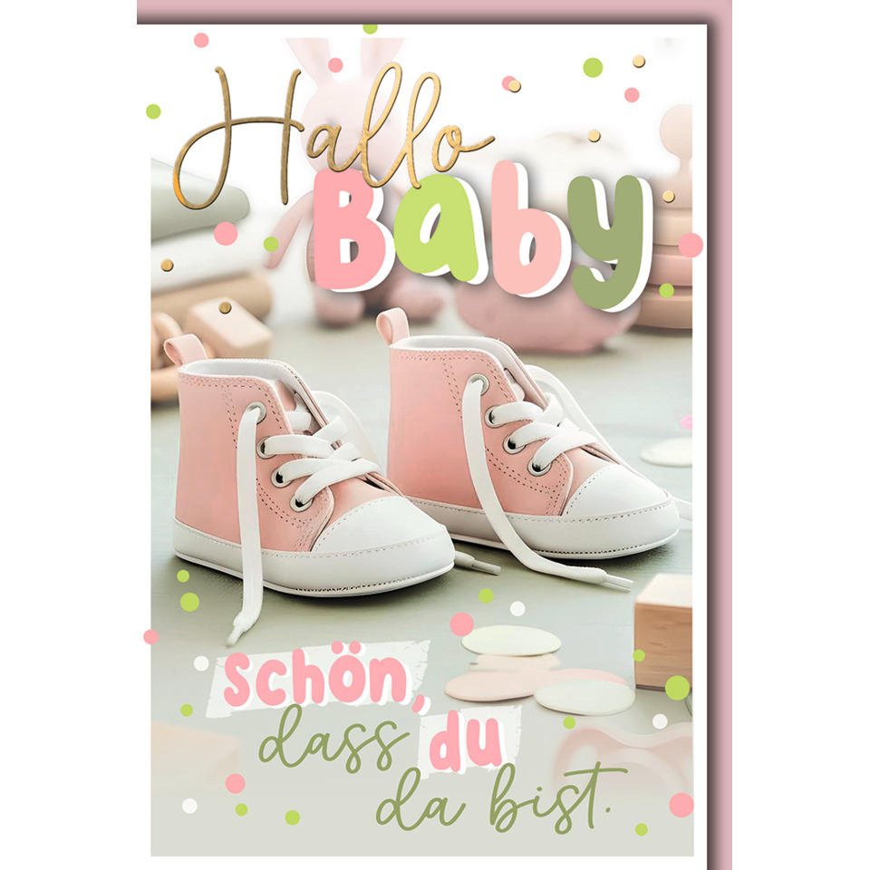 Baby-Schuh, Rosa Schuhe, High-Top, Weiße Schnürsenkel, Kinder Schuhwerk