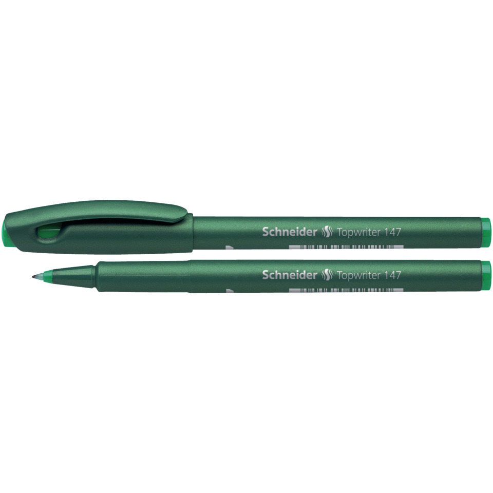 stabilo, grüner stift, doppelseitig?, marker, Schneider Topwriter 147