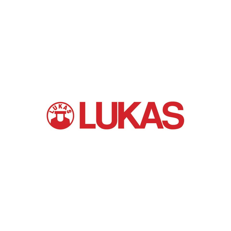 logo, LUKAS, rot, runder-emblem, text