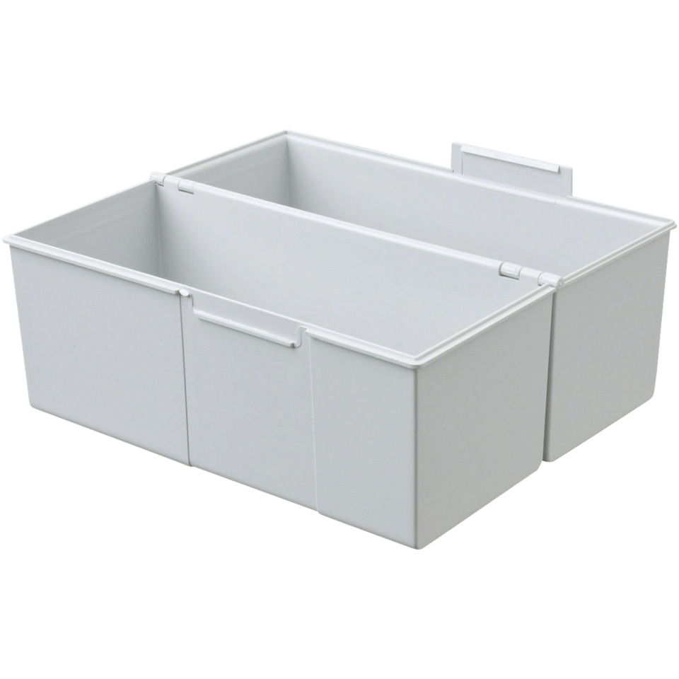 Box, Aufbewahrung, Kunststoff, Weiß, modular