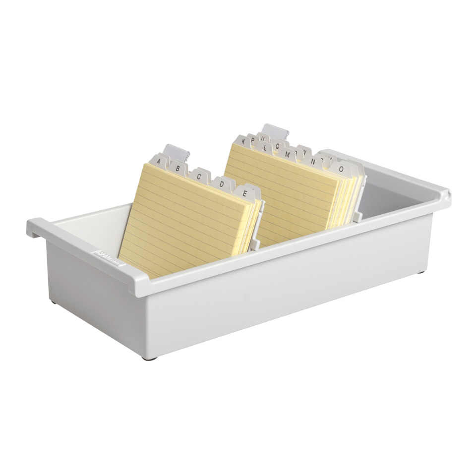 Indexkarten, Kartenablage, Schreibtisch-Organizer, Kunststoff-Behälter, Bürobedarf