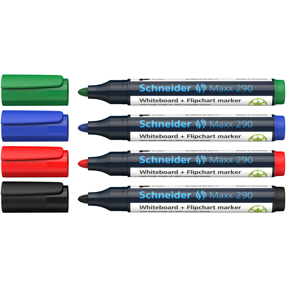 Marker, Whiteboard Marker, Flipchart Marker, Schneide Maxx 290, Klebepunkt-Design