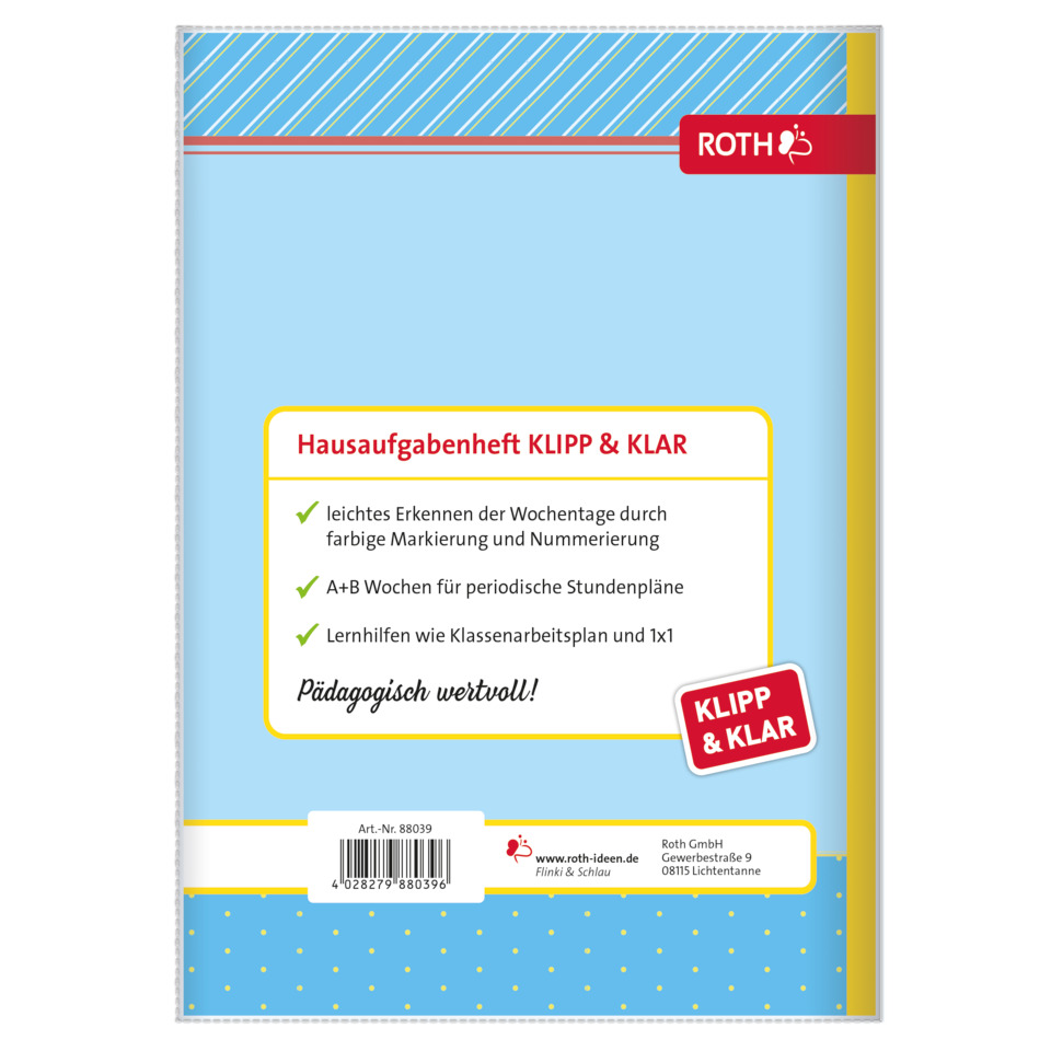 Notizblock, Hausaufgabenheft